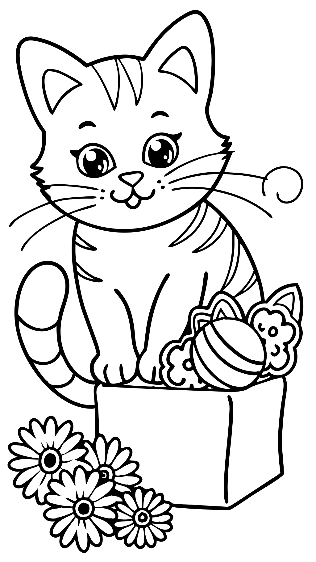 coloriages de chat de chat imprimables